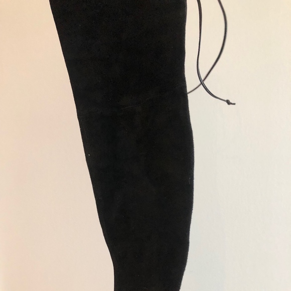 Stuart Weitzman Highland Over the Knee Black 8 - Picture 4 of 6